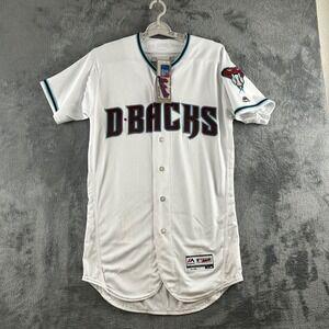 Majestic Arizona Diamondbacks Flex Base Authentic MLB Jersey Mens 40 White New